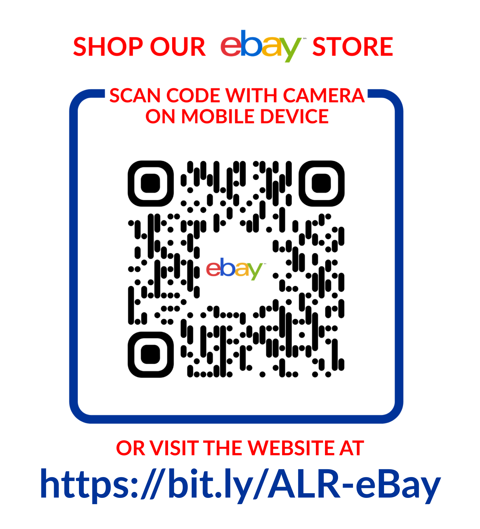 SHOP OUR EBAY STORE!
