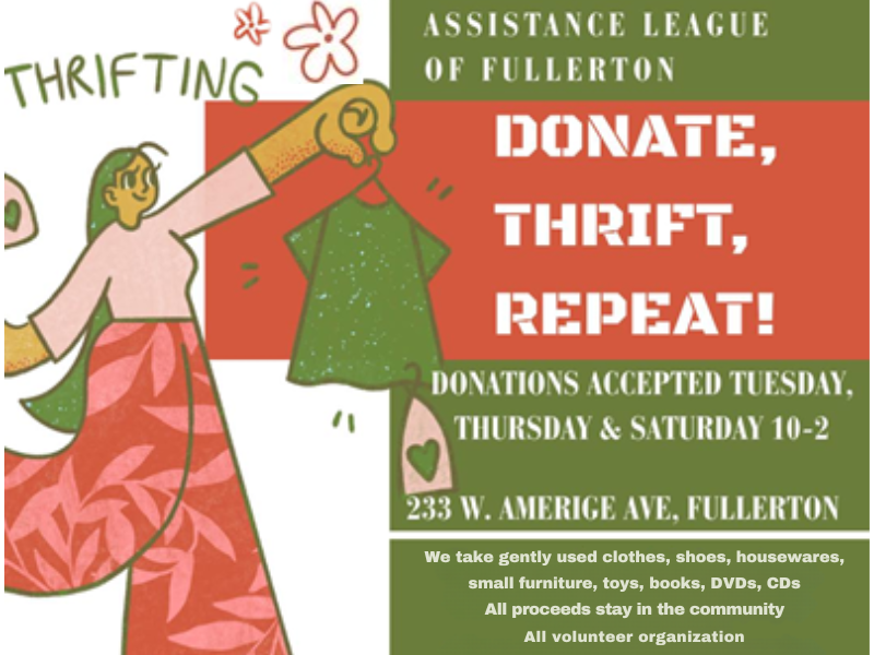 Thrift Shop Donations 