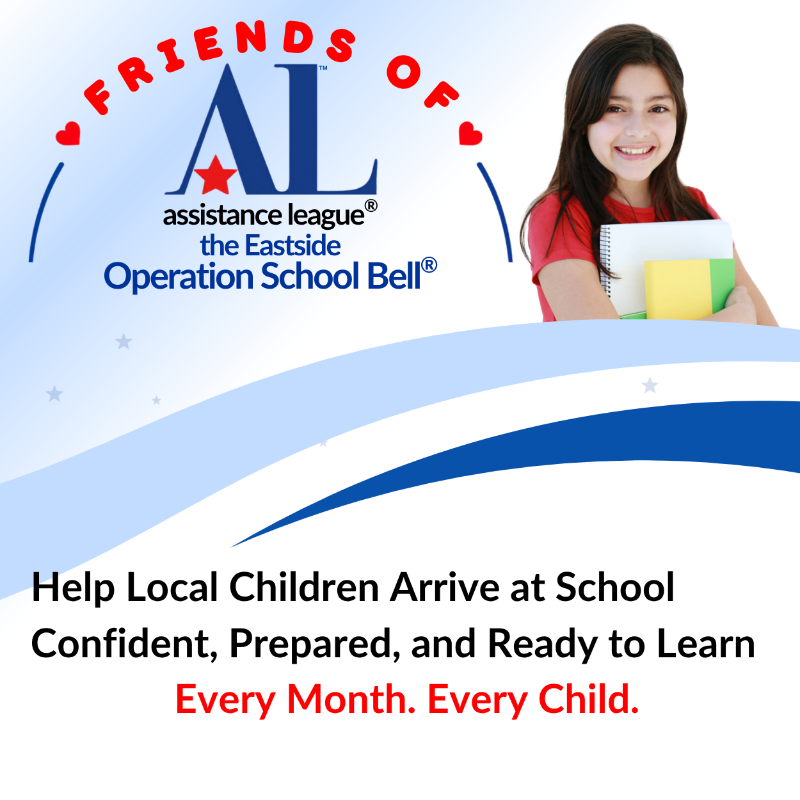 $12.50 a month helps support children in need Friends of Operation School Bell