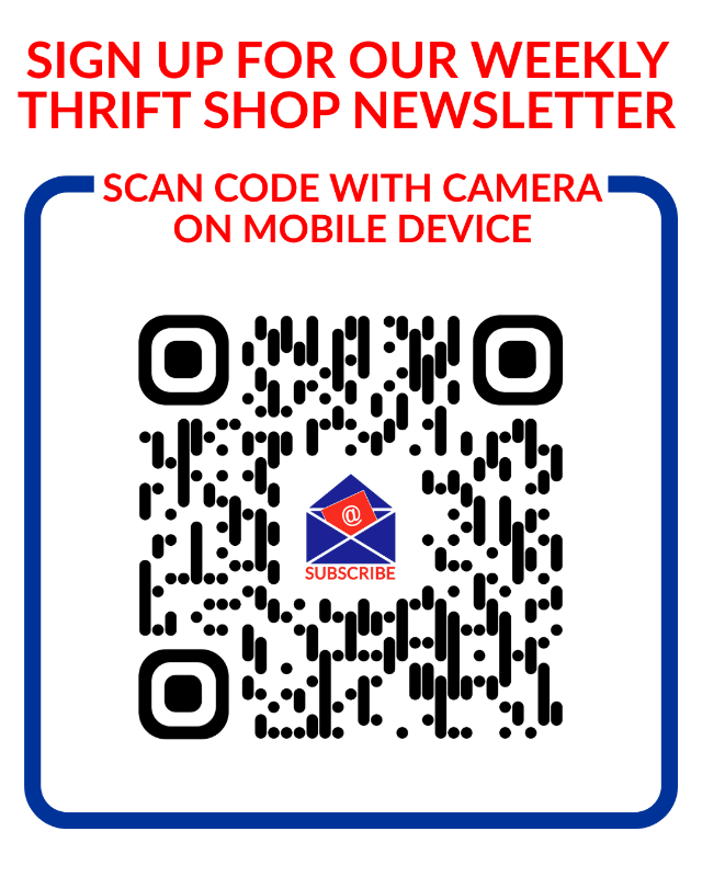 Thrist Shop Newsletter QR Code
